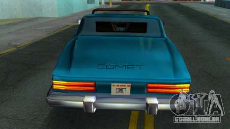 Retextured Comet para GTA Vice City