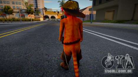 Gato de Botas de Gato de Botas: O Video Game para GTA San Andreas