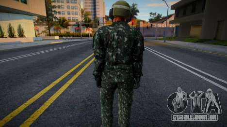 Skin Exercito Brasileiro Cavalaria Blindada 1 para GTA San Andreas