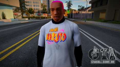 Naruto T-SHirt para GTA San Andreas