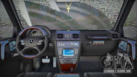 Mercedes-Benz G500 Winter R-Plate para GTA San Andreas
