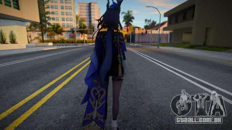 Clorinde from Genshin Impact 1 para GTA San Andreas