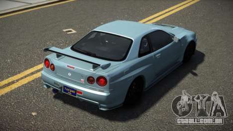 Nissan Skyline R34 ST V1.0 para GTA 4