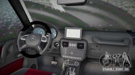 Mercedes-Benz Brabus G900 Winter v1 para GTA San Andreas