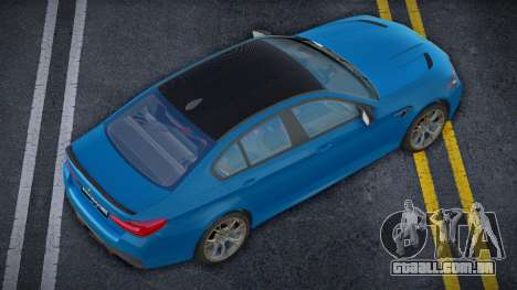 BMW M5 F90 CS Diamond para GTA San Andreas
