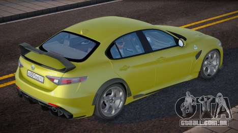 Alfa Romeo Giulia OwieDrive para GTA San Andreas