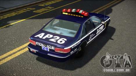 Chevrolet Caprice Police V1.1 para GTA 4
