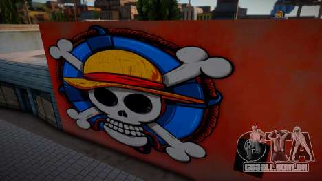 One Piece Icon Mural para GTA San Andreas