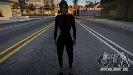 Menina em uma roupa bonita para GTA San Andreas