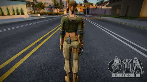 Crossfire Lady Swat para GTA San Andreas