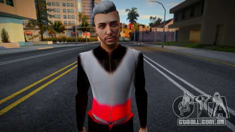 Black gilipollas fusionado con jugador GTA 5 para GTA San Andreas