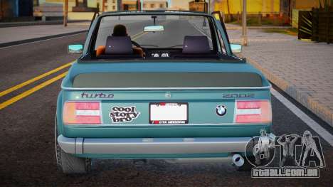 BMW 2002 Turbo Cabriolet para GTA San Andreas