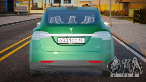 Tesla Model X RSA para GTA San Andreas