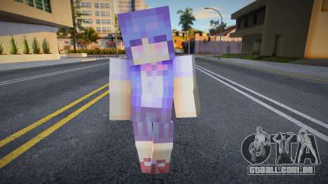 Rika Furude (Higurashi When They Cry) Minecraft para GTA San Andreas