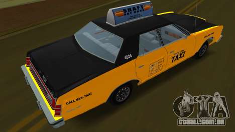 Ford Custom 500 75 Cabbie para GTA Vice City