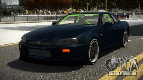 Nissan Skyline R34 GT-R V-Spec XT para GTA 4