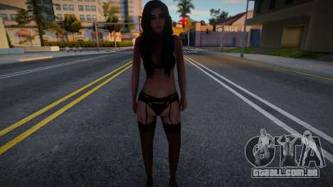 Menina na lingerie 7 para GTA San Andreas