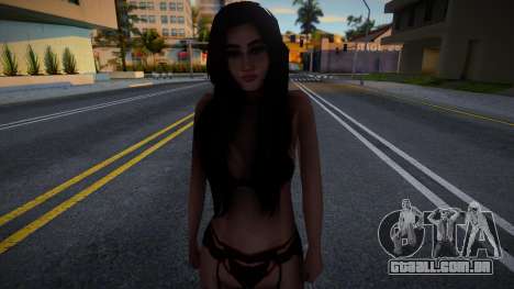Menina na lingerie 6 para GTA San Andreas