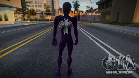 Black Suit from Ultimate Spider-Man 2005 v3 para GTA San Andreas