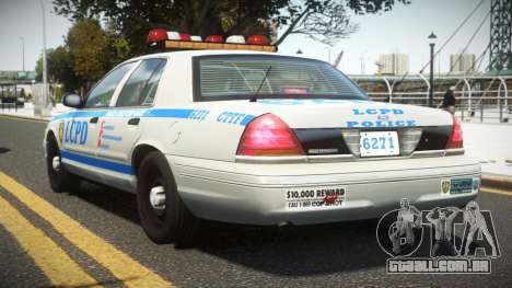 2001 Ford Crown Victoria Police Interceptor para GTA 4