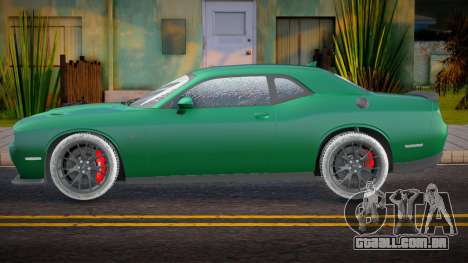 Dodge Hellcat Green para GTA San Andreas