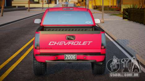 Chevrolet Silverado 2006 Custom Red para GTA San Andreas