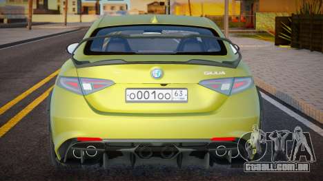 Alfa Romeo Giulia OwieDrive para GTA San Andreas