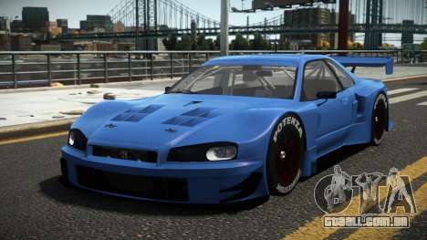 Nissan Skyline R34 Racing Tune para GTA 4