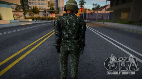 Skin Exercito Brasileiro Cavalaria Blindada 2 para GTA San Andreas