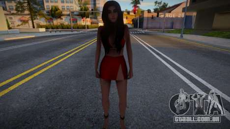 O Vestido Vermelho para GTA San Andreas