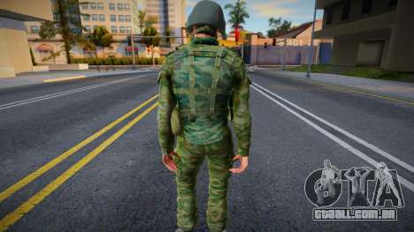 Soldado Ejercito de Chile para GTA San Andreas