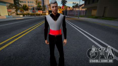 Black gilipollas fusionado con jugador GTA 5 para GTA San Andreas