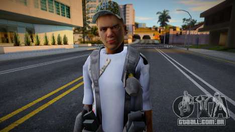 Civil em uniforme militar para GTA San Andreas