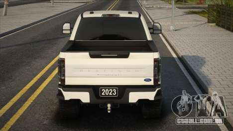 Ford Super Duty 2023 Platinum v2 para GTA San Andreas
