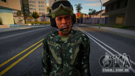 Skin Exercito Brasileiro Cavalaria Blindada 2 para GTA San Andreas