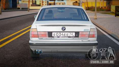 BMW E34 M5 White para GTA San Andreas
