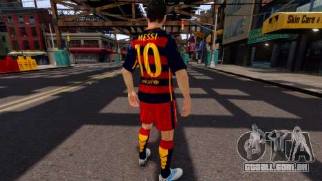 Lionel Messi 2016 para GTA 4