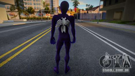 Black Suit from Ultimate Spider-Man 2005 v4 para GTA San Andreas