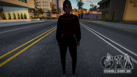Camisola e leggings pretas 1 para GTA San Andreas