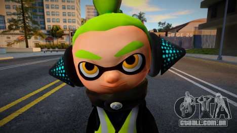 Girl Splatoon 4 para GTA San Andreas