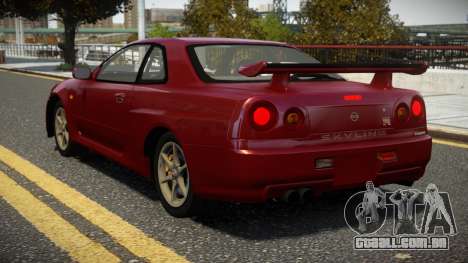 Nissan Skyline R34 ST V1.2 para GTA 4