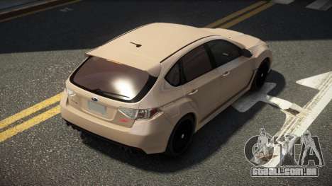 Subaru Impreza 5HB WRX STI para GTA 4