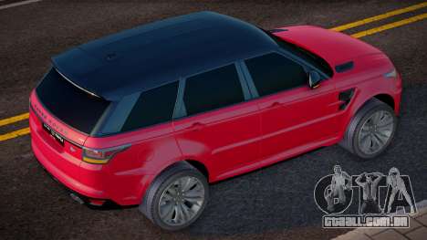 Range Rover Sport SVR Oper Style para GTA San Andreas