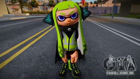 Girl Splatoon 1 para GTA San Andreas