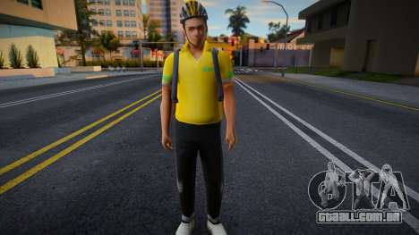 Entregador Glowo para GTA San Andreas