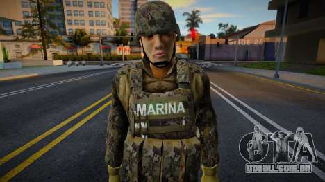 Skin De La Secretaria De Marina 3 para GTA San Andreas
