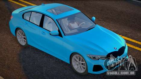BMW 3 Series G20 2020 UKR Plate para GTA San Andreas