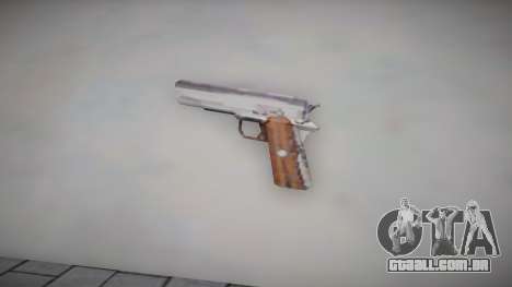 Wildey 475 Magnum Retexture for Colt Pistol para GTA San Andreas