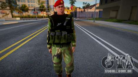 Soldado de Infanteria Paracaidista para GTA San Andreas