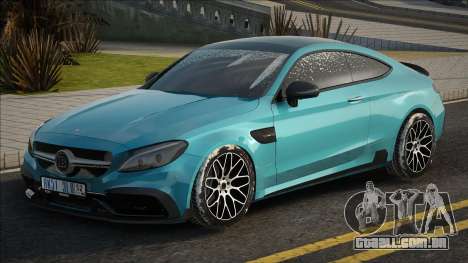 Mercedes-Benz W205 Coupe C63 Brabus 650 Dia para GTA San Andreas